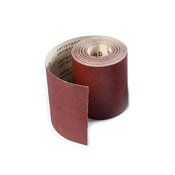 Sungold Abrasives 66824 Papier Lourd à Crochets et Boucles 120 Rouleaux de Grains pour Machines à Poncer en Tambour, 3 Pouces x 50 Pieds