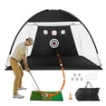 thumbnail image 1 of VEVOR 10x7ft Golf Practice Net Golf Hitting Aid Training Driving Chipping Indoor, 1 of 9