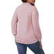 thumbnail image 3 of Camisa con cremallera de maternidad para mujeres, blusa de manga larga, sudadera para amamantar, color rosa, 3 of 6