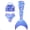 Blue, variant on Girls Mermaid Tail Swimsuit For Swimming 3Pcs Kids Swimwear Sets Cute Ruffles Bikini Bathing Suit 4-10 Years