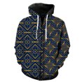 thumbnail image 1 of Sudadera con capucha y cremallera con estampado abstracto para hombre, estilo hip hop, informal, de gran tamaño, con estampado 3D, manga larga, divertida, para adolescentes, gran oferta 2024, 1 of 6