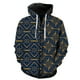 thumbnail image 1 of Sudadera con capucha y cremallera con estampado abstracto para hombre, estilo hip hop, informal, de gran tamaño, con estampado 3D, manga larga, divertida, para adolescentes, gran oferta 2024, 1 of 6