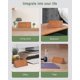 thumbnail image 4 of Wooden Digital Alarm Clock, Digital Clock with Snooze/Date/Temperature and Humidity- Brown, 4 of 5