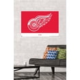 thumbnail image 2 of NHL Detroit Red Wings - Logo 21 Wall Poster, 22.375" x 34", 2 of 3