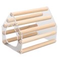 thumbnail image 2 of Casa de madera para hámster casa de hámster con aguja minimalista de madera dormitorio para dormir para jerbos ratones oso dorado conejillo de Indias ANGGREK Otros, 2 of 8