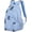 Cornflower Blue, variant on Loop Backpack, Travel, or Work Bookbag with tablet sleeve, One Size, Pink Punch/White/Ash