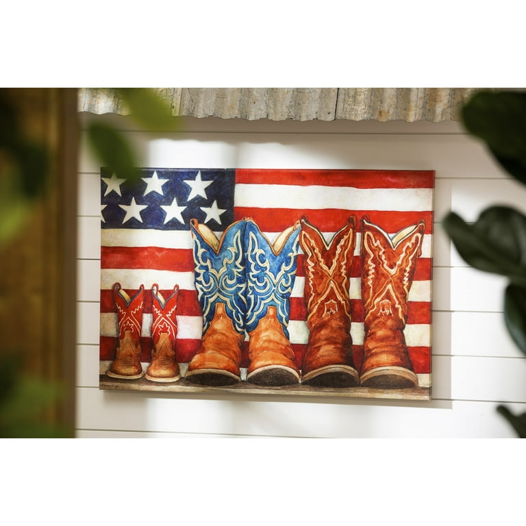 Patriotic cowgirl outlet boots