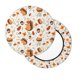 thumbnail image 2 of Balery Squirrel Fundas de asiento para taburete de bar redondo de tela de terciopelo ajustables que protegen de arañazos y manchas para sillas de 14 a 17 pulgadas.-14 inch, 2 of 7