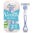 thumbnail image 1 of Rastrillo Desechable Gillette Venus Área Íntima para Depilación Íntima Mujer 2 Unidades, 1 of 6