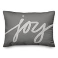 thumbnail image 2 of Creative Products Joy Script 20 x 14 Indoor / Outdoor Pillow, 2 of 3