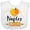 AA-White, variant on Inktastic Naples Florida Orange in Heart Boys or Girls Baby Bib