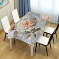 thumbnail image 4 of Yayeee Tablecloths 54" x 54" Rectangle Wrinkle Resistant Party Table Cover, Whimsical Rose, 4 of 8