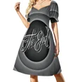 thumbnail image 4 of Charles Rennie Mackintosh Roses 4. Vestido sin mangas vestido de fiesta mujer elegante vestido de lujo mujer, 4 of 8