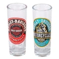thumbnail image 1 of Harley-Davidson Label Shooter Set, Tall Shot Glasses w/Custom H-D Graphics, 1 of 2