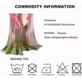 thumbnail image 5 of Scarfs for Women Lightweight Print Floral Pattern Scarf Shawl Fashion Scarves Sunscreen Shawls, 5 of 5