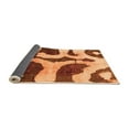 thumbnail image 2 of Ahgly Company Indoor Rectangle Abstract Orange Modern Area Rugs, 3' x 5', 2 of 4