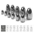 thumbnail image 3 of 1/2/5pcs High Quality New Additional Weight Quick Release Casting Tear Drop Shot Weights Fishing Tungsten fall Sinker Line Sinkers Hook Connector 5.3G-5PCS, 3 of 8