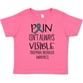 thumbnail image 3 of Inktastic Trigeminal Neuralgia Awareness Pain Isn't Always Visible Boys or Girls Toddler T-Shirt, 3 of 5