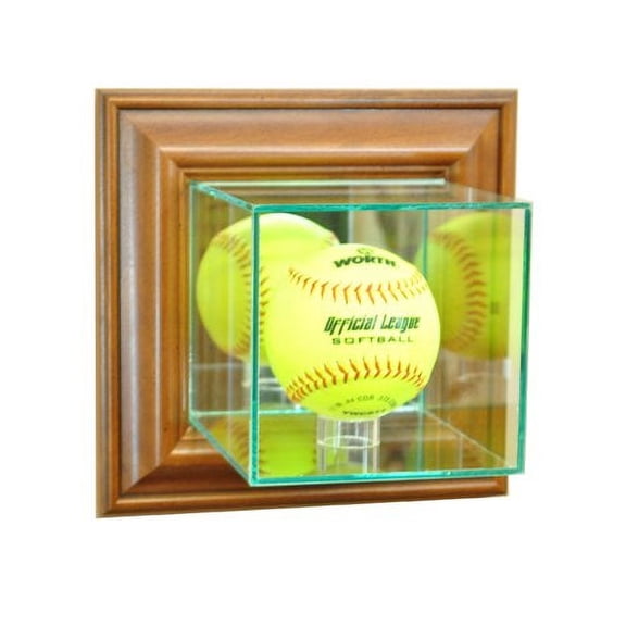 Perfect Cases and Frames Wall Mounted Softball Display Case