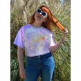 thumbnail image 2 of Retro College Achiever Game Tie Dye Spiral Women -Image by Shutterstock, Female XX-Large, 2 of 4