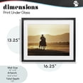 thumbnail image 4 of Stupell Industries Contemporary Cowboy's Ride Home Black Framed Print Under Glass, 16 x 13, by Kim Allen, 4 of 8