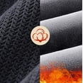 thumbnail image 7 of RongHuan Big and Tall Pants for Men Fleece Elastic Waist Wide Leg Pant Casual Drawstring Trousers Loose Vintage Sweatpants, 7 of 7