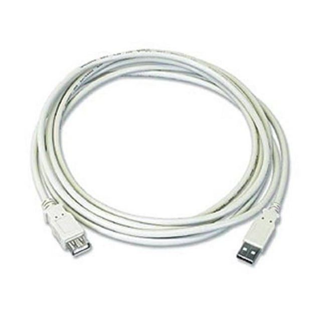 USB 2.0 Extension Cable Am / Af 10 Ft Beige