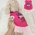 thumbnail image 5 of 4 piezas de vestido para perro, ropa para perro, camisa para cachorros, ropa para perros pequeños y gatos (ángel rosa, S (5-8 libras)), 5 of 5