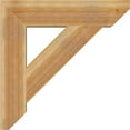 thumbnail image 3 of Ekena Millwork 6"W x 30"D x 30"H Traditional Slat Rough Sawn Bracket, Western Red Cedar, 3 of 4