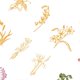 thumbnail image 3 of 30 Sheets Flower Decals Different Styles Easy to Use Waterproof PET Bright Colors PET Plants Stickers for Scrapbook DIY, 3 of 3