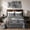 Black, variant on Flymme Reversible Brown Boho King/Cal King Quilt Set, 3-Piece Bohemian Aztec Microfiber Bedspread, Soft Lightweight All-Season Coverlet (1 Quilt, 2 Shams)