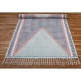 thumbnail image 4 of Casavani Eco friendly Dining Area Garden Rug,Blue 6x6 Ft, 4 of 6