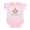 Petal Pink, variant on CafePress - Well Adjusted Baby (Fair) Infant Bodysuit - Baby Light Bodysuit, Size Newborn - 24 Months