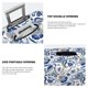 thumbnail image 3 of Balery Blue Paisley Funda de equipaje, fundas para maletas, elástica, lavable, protector de maletas, compatible con maletas de 18 a 32 pulgadas-X-Large, 3 of 7