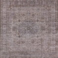 thumbnail image 1 of Ahgly Company Indoor Square Mid-Century Modern Puce Purple Oriental Area Rugs, 6' Square, 1 of 6