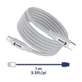 thumbnail image 2 of OXAA USB C to Lightning Cable 30W– Fast Charging MFI certified braided Cables for iOS Devices, 2 of 8