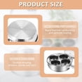 thumbnail image 6 of FUYGRCJ Egg Poacher Pan, Stainless Steel Poached Egg Cooker, Perfect Poached Egg Maker Pan, Induction Cooktop Egg Poachers Cookware Set, Stovetop Egg Poacher Set with 4 Nonstick Egg Poacher Cups, 6 of 13