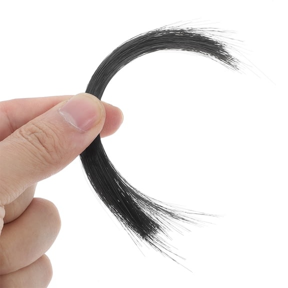 CIMAXIC 2 Bags Black Thin Cat Whiskers for Crafts and Animal Modeling Supplies