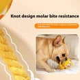 thumbnail image 4 of Methold Juguete durable del Chew de la bola del perro chillón de la felpa para el tipo juguete del perro de la bola del entretenimiento del Suministros para perros azul, 4 of 6