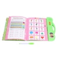 thumbnail image 1 of Sound Book, Portable Read Music Interactive Sound Book French English  For Home Travel Orange,Green, 1 of 8