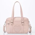 thumbnail image 3 of Bolso de hombro japonés kawaii para mujer, nuevo bolso Y2K, bolso de mano JK transparente, bolso bandolera estilo preppy para estudiantes, 3 of 5