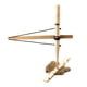 thumbnail image 4 of Bow Drill Práctica Primitiva Kit de Encendedor de Fuego Herramienta de Supervivencia Al, 4 of 9