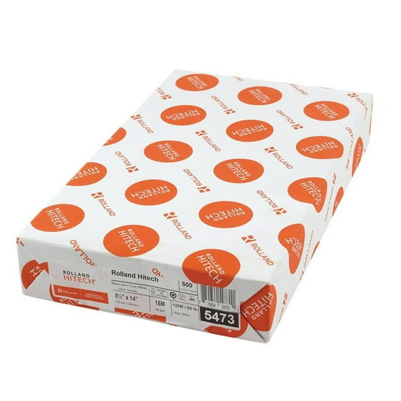 Rolland Papier Multifonction 60 Lb, Légal, 96 Brillant, 500 Feuilles / Rame