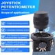 thumbnail image 4 of Potenciómetro de Palanca de Mando de 3 Ejes R300B-M2 5K Seguridad 3D Yuntai Control Ball Machine Teclado Monitor Joystick, 4 of 5