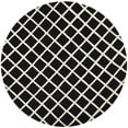thumbnail image 4 of SAFAVIEH Chatham Jahn Geometric Wool Area Rug, Black/Ivory, 4' x 6', 4 of 10
