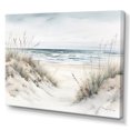 thumbnail image 2 of Designart "Winter'S Enchantment By The Coastal Ocean III" Coastal Ocean Wall Art Prints, 2 of 7