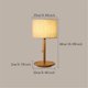 thumbnail image 2 of Lámpara de mesa de madera maciza, mesita de noche, cuerda de tela decorativa, lámpara de mesa pequeña, mesa de café, sala de estar, estudio, escritorio, adornos ligeros, 2 of 4