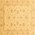 thumbnail image 1 of Ahgly Company Indoor Square Oriental Brown Traditional Area Rugs, 6' Square, 1 of 4
