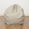 thumbnail image 4 of YOPTOP Housse de Pouf pour Enfants et Adultes, Sac de Rangement pour Sofa de Repos avec Protection Imperméable, Noir (Ensemble de 1), beige, 4 of 7