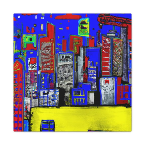 Pop Postmodern Dreaming - Canvas